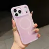 Funda de teléfono magnética de anillo delgado de gel de dos tonos adecuada para Apple 17PROMAX, moderna 16 dopamina 11/13/14