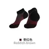 Meias Esportivas Profissionais Personalizadas Cano Curto Masculinas Antiderrapantes Antiodor Meias de Badminton Femininas Absorventes de Suor Respiráveis Meias de Corrida com Solado de Toalha