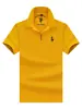 Camisa Polo Bordada para Hombre Manga Corta Cuello Solapa Camiseta Algodón Piqué Transpirable Top Casual de Negocios para Papá de Mediana Edad