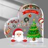 Nuevo Regalo Acrílico Transparente con Forma de Corazón de Amazon para Niñas Adornos de Decoración Navideña para el Hogar
