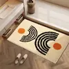 Tapete Minimalista Transfronteiriço para Quarto Acolchoado Resistente a Manchas Lavável, Tapete de Veludo para Sala de Estar Sofá, Tapete de Isolamento Térmico para Janela de Canto, Tira Longa