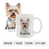 Caneca de Cerâmica Sublimação Transferência de Calor Caneca Personalizável Foto Logotipo Caneca Branca Revestida Caneca Publicitária Que Muda de Cor Sensível à Temperatura