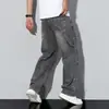 Loja Independente Verão 2026 Novo Jeans Masculino Estilo Americano Versátil Tendência Perna Reta Calça Casual em Estoque