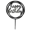 Día de la Madre Día de la Mujer Querida Mamá Saludable Hermosa Decoración de Pastel de Cumpleaños Tarjeta Acrílica Insertable