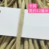 Cuerda de Hilo Hueco Redondo Encaje Tiras Trenzadas Hecho a Mano DIY Moño Accesorios para el Cabello Ropa de Muñeca Cinta Decorativa