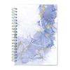 Suprimentos Amazon Capa Material PP Impermeável Caderno Espiral Estudante Bloco de Notas Papel Branco Páginas Internas com Múltiplos Padrões
