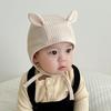 Chapéus de Bebê Outono Coreia do Sul 2026 Fofos Moda Ins Estilo Desenho Animado À Prova de Vento Chapéus de Bebê Atacado