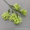 Flores de Lirio Araña Artificiales de un Solo Tallo de 5 Cabezas Transfronterizas para Jardín Monet, Escaparate, Cafetería, Decoración Exterior y Arreglo Floral