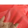 Toalha de Mesa Descartável Plástico Extra Grosso Filme de PE Vermelho Impermeável Seda Artificial Toalha de Mesa Grande Casamento Impressão Xi Jogo Americano