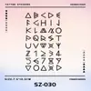 Alfabeto Inglés Tatuajes Temporales Herbales Larga Duración Semi-Permanentes Jugo Hombres y Mujeres Dedo Imágenes Pequeñas Frescos y Lindos Clavícula Geometría