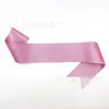 Listo para Transfronterizo Despedida de Soltera Fiesta Individual Elástico Rosa Cebolla Color Sólido Blanco Cinta Ceremonial Cinta para Hombro de Cumpleaños