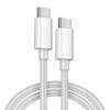 Cable de Datos de Carga Rápida Tipo Doble C, Núcleo de Cobre Libre de Oxígeno de 5 Hilos, TPE Ecológico, Adecuado para Carga Súper Rápida Apple y Huawei