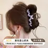 Pinza para el Cabello Única y Hermosa de Tamaño Mediano para Mujeres con Cabello Fino, Pinza de Lujo para Recogidos en la Parte Trasera de la Cabeza, Accesorio para el Cabello Tipo Pinza de Tiburón