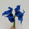 Lirio cala flor artificial sensación de hogar ramo pu decoración de mesa flor falsa flor falsa de plástico venta al por mayor y al por menor