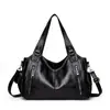 Bolso de Hombro para Mujer Estilo Nuevo, Bolso de Mano Grande de Cuero Suave de Alta Calidad para Mujer, Bolso Tote con Remaches para Viajes Diarios