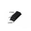 Alambre asiento de fijación de acabado de gran tamaño abrazadera de fijación para cable de red organizador de cables asiento de fijación tarjeta de línea autoadhesiva