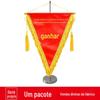 Fábrica de processamento e produção bandeira comemorativa civilizada classe propaganda bandeira bandeira vermelha equipe troca bandeira triângulo móvel bandeira