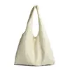 Outono de 2026 Novo Estilo Fresco Floral Ombro Único Bolsa Colete Bolsa de Compras Grande Capacidade Casual Preguiçoso Bolsa de Lona