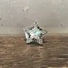 Nueva decoración de zapato con lazo de cereza con pedrería brillante, hebilla para cordones de zapato con lazo, decoración de cadena para zapatos, hebilla de flor de perla para ballet