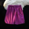American Trendy Brand Shorts esportivos de secagem rápida para homens no verão Dopamine Wear Calças de praia casuais de cinco pontas de tamanho grande