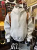 Sudadera Guapa Estilo Americano con Media Cremallera para Hombre 2025 Nueva Nicho Diseño de Cremallera Sudadera con Capucha Chaqueta Top Tendencia