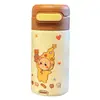 Taza Térmica de Cerámica Gente de las Estrellas Capacidad Pequeña Taza con Popote Compacta Portátil Mini Taza de Bolsillo Regalo Lindo