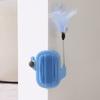 Novo brinquedo para gato dispositivo de coçar gato dispositivo de esfregar pelo placa arranhadora para gato cacto pode ser colado para esfregar o rosto artefato suprimentos para animais de estimação