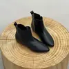 Botines Casuales de Punta Afilada de Moda 2026 Primavera Otoño Nuevo Estilo Suela Suave Botas para Mujer Cremallera Lateral Botas de Moda Zapatos Planos para Mujer