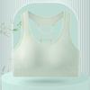 Sujetador Deportivo Sin Costuras para Mujer con Espalda Calada, Diseño Racerback para Yoga y Running, Cómodo y Transpirable con un Hermoso Diseño de Espalda