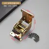 Bisagra plegable de autobloqueo de 90 grados bisagra bisagra soporte para muebles extensión posicionamiento invisible bisagra plegable bisagra de doble freno accesorios para autocaravanas