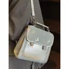 Comercio Exterior Transfronterizo Moda Baidu Bolso de Hombro Bolso Cruzado Mochila para Mujer Bolso de Mano Sencillo Bolso Cuadrado Pequeño Mochila Casual