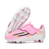 Zapatos de Fútbol Nuevos Modelos Transfronterizos para Niños y Jóvenes Niños y Niñas, Tacos Tf, Tacos Largos Ag, Zapatos de Fútbol Resistentes al Desgaste Antideslizantes para Entrenamiento