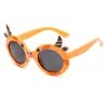Gafas de Sol Polarizadas para Niños de Silicona Ecológicas al por Mayor Alta Calidad Tpee Lindos Dibujos Animados Gafas de Sol para Bebés Gafas de Sol