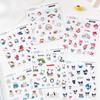SL-44 Sanrio Mini Pegatina Pequeña Transparente Dibujos Animados Lindo Kulomipacha Perro Merlot Goo Mano Cuenta