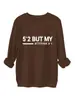 Mido 1.57 m pero mi actitud 1.85 m Sudadera gruesa para mujer cómoda y versátil Tienda independiente de Amazon eBay