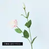 Úmido ao toque, buquê de flor de lisianthus artificial de 2 cabeças para arranjo de cena e decoração de casamento, flores artificiais de lisianthus