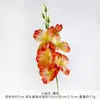 Pequeño ramo de flores artificiales de orquídea para bodas, decoraciones de flores artificiales de seda de alta gama, productos terminados para decoración de sala de estar, venta al por mayor