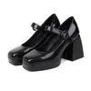 2023 novo feminino bico quadrado neutro feminino sapatos casuais fivela salto baixo feminino sapatos comércio exterior sapatos