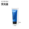 Venta al por mayor transfronteriza Pintura facial fluorescente a base de agua para dedos Halloween Danza Pintura facial lavable al agua Pigmento para pintura corporal