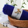Hilo de lana de ardilla, hilo de ardilla, hilo brillante de pelo largo, hilo de plumas de faisán, hilo de grosor medio para tejer a mano gorros, bufandas y abrigos
