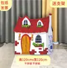Tablero KT escenario escena de bosque árbol grande utilería de actuación casa maqueta de sketch infantil tablero de fondo