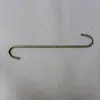 Ganchos S para Loja de Roupas, Ganchos de Roupa Estendidos, Ganchos Redondos em Forma de S, Ganchos S, Ganchos de Cabide de Metal, 5 Peças