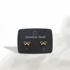 Moda Europea y Americana Múltiples Lazos Cadena de Clavícula Titanio Acero para Mujeres, Moda de Nicho de Lujo Ligero, Cadena Versátil Transfronteriza para Clavícula