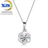 Colar de diamantes pingente flor de ameixa moda coreana clavícula cadeia colar colar atacado