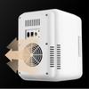 Comércio Exterior Transfronteiriço Refrigerador Freezer de Carro 8L Dormitório Geladeira Doméstica Conservação de Frescor Cosméticos Mini Geladeira Fria e Quente Mini