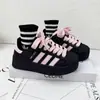 Zapatillas de entrenamiento alemanas para niños de cuero genuino 2026 primavera y otoño nuevas zapatillas con puntera de concha zapatillas deportivas para niños versión coreana zapatillas casuales para niñas