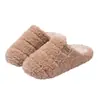 Nuevas Pantuflas de Algodón para Mujer, Uso en Casa de Pareja de Invierno, Antideslizantes, Suela Gruesa, Sensación de "Pisar Mierda", Cálidas, Cobertura Completa, Zapatos de Algodón, Zapatos de Hombre