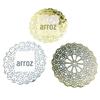 Acessórios de joias faça você mesmo 58mm oco grande peça de flor redonda nupcial Xiuhe traje antigo ópera roupas cocar decoração