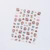 Adesivos para unhas Hello Kitty Hello Cute Stars Kt Cat Nail Cute Kitty Cat Back Glue Adesivos para unhas