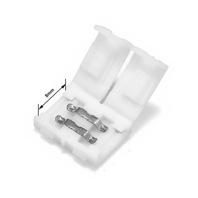 10pcs-8mm-2-Pin-10mm-LED-Conne